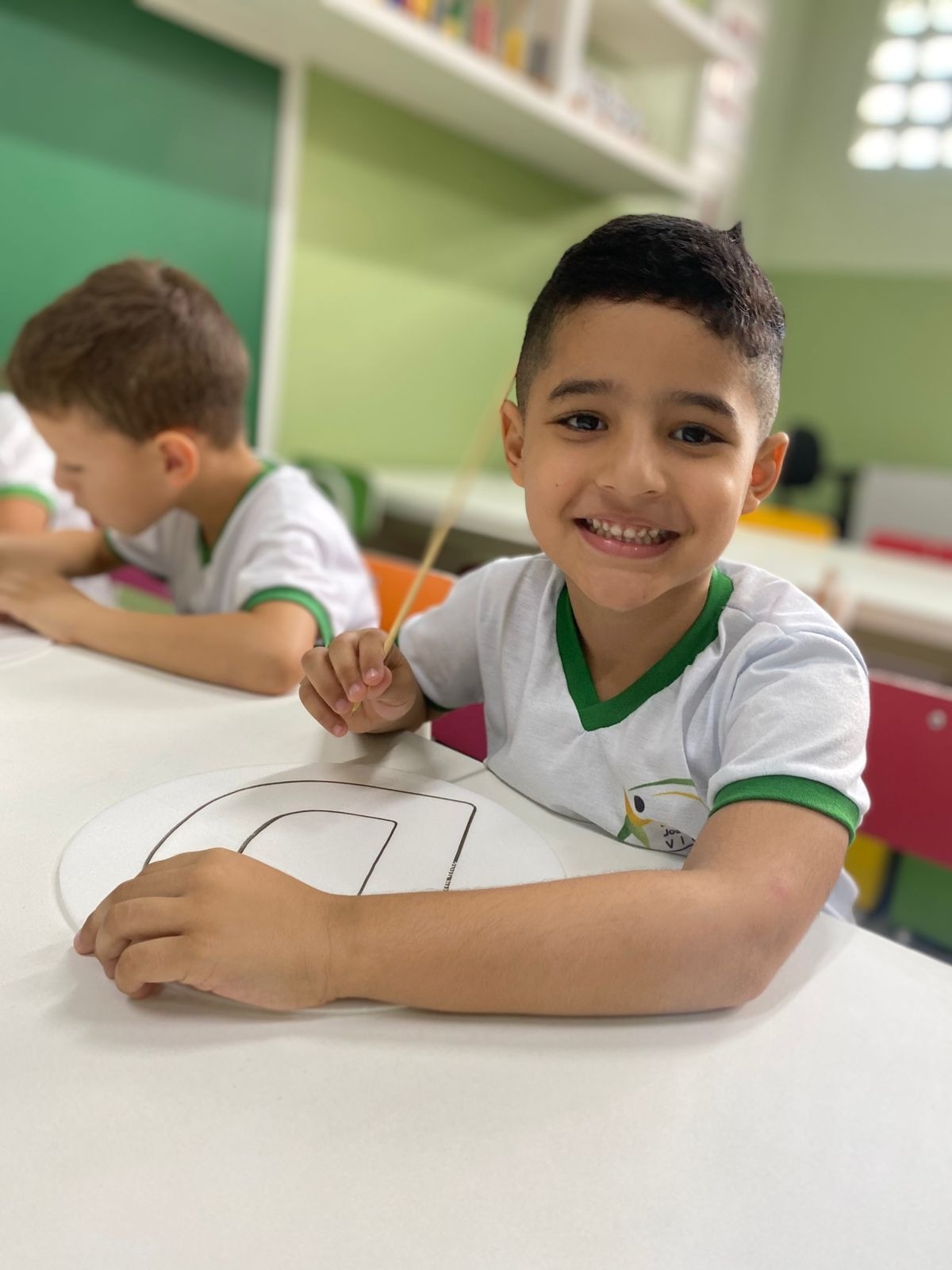 Aprender brincando faz cada letra ganhar vida.